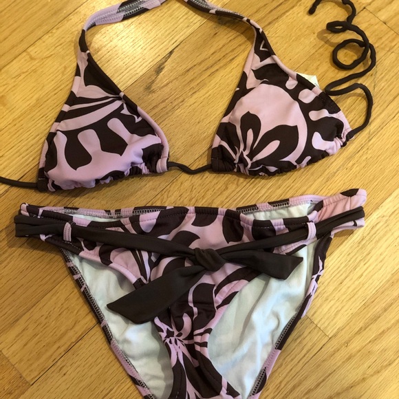 Raisins Other - Raisins Purple and Brown Bikini Size M